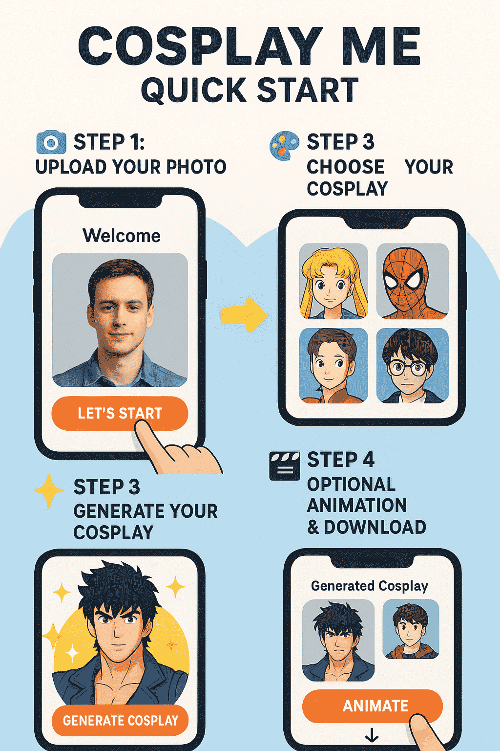 Cosplay Character Guide